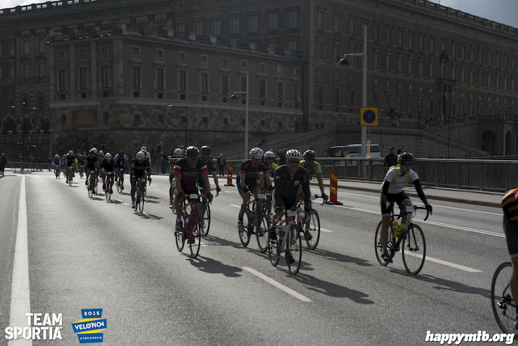 Bild från Velothon Stockholm 2015 - Slottet