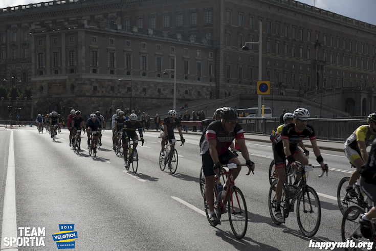 Bild från Velothon Stockholm 2015 - Slottet