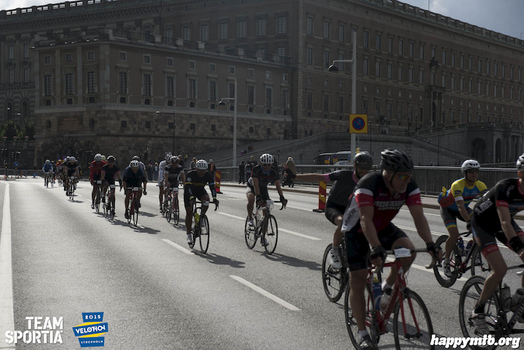 Bild från Velothon Stockholm 2015 - Slottet