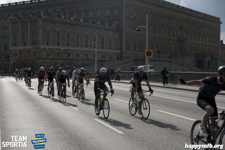 Bild från Velothon Stockholm 2015 - Slottet