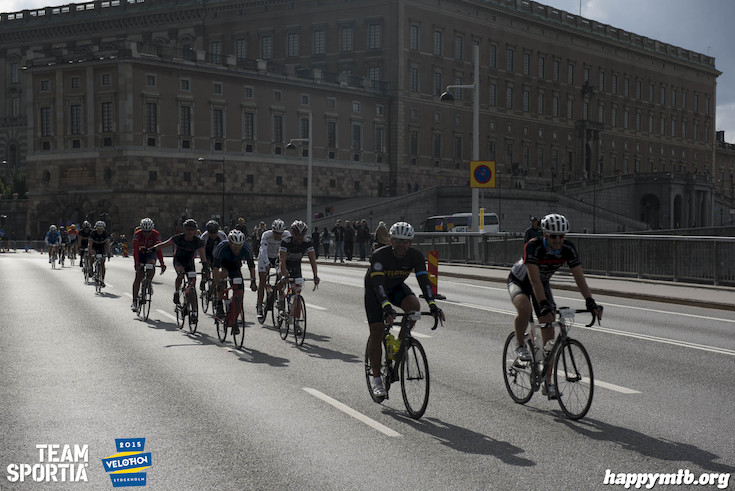 Bild från Velothon Stockholm 2015 - Slottet