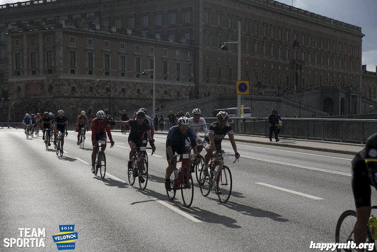 Bild från Velothon Stockholm 2015 - Slottet