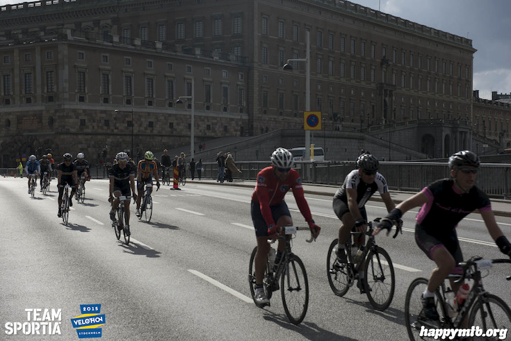 Bild från Velothon Stockholm 2015 - Slottet