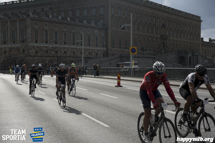 Bild från Velothon Stockholm 2015 - Slottet
