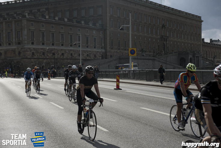 Bild från Velothon Stockholm 2015 - Slottet