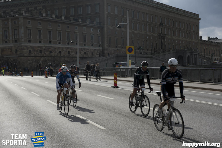 Bild från Velothon Stockholm 2015 - Slottet