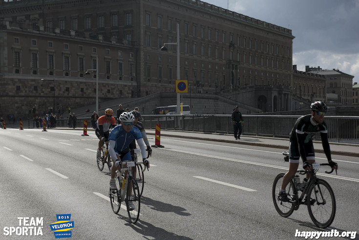 Bild från Velothon Stockholm 2015 - Slottet