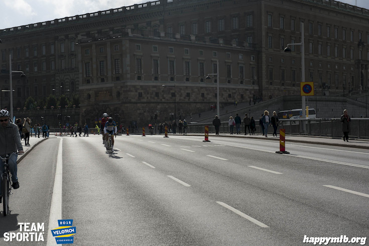 Bild från Velothon Stockholm 2015 - Slottet