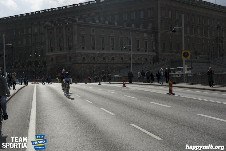 Bild från Velothon Stockholm 2015 - Slottet