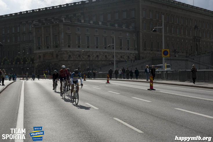 Bild från Velothon Stockholm 2015 - Slottet