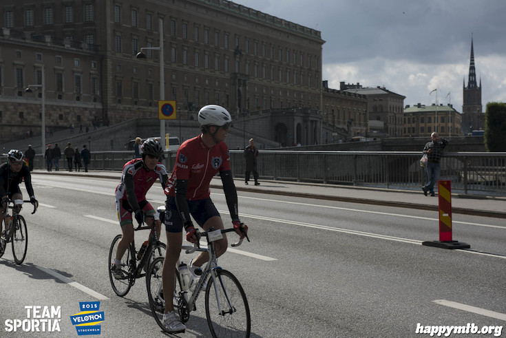 Bild från Velothon Stockholm 2015 - Slottet