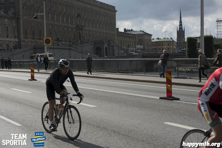 Bild från Velothon Stockholm 2015 - Slottet