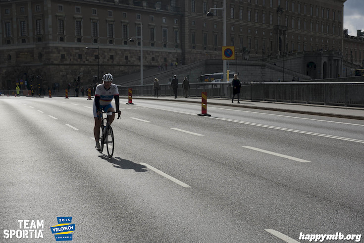 Bild från Velothon Stockholm 2015 - Slottet