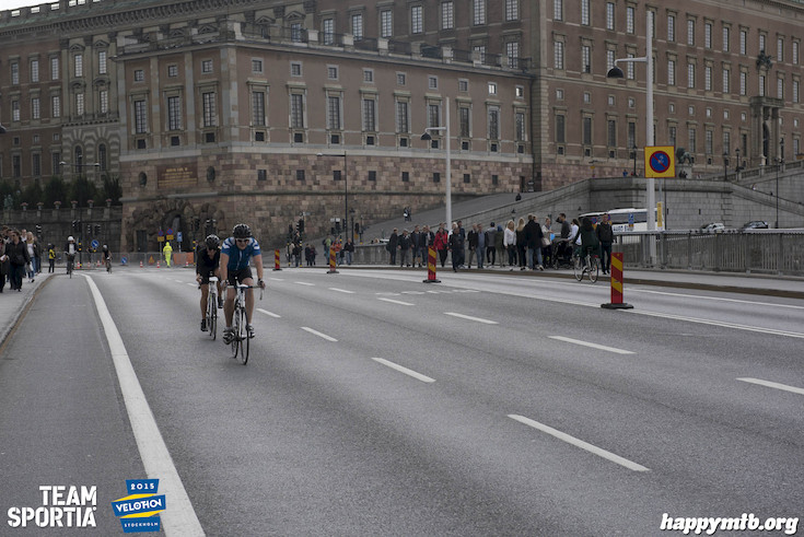 Bild från Velothon Stockholm 2015 - Slottet