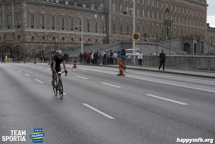 Bild från Velothon Stockholm 2015 - Slottet