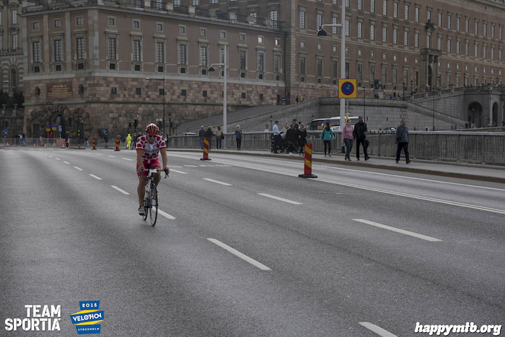 Bild från Velothon Stockholm 2015 - Slottet