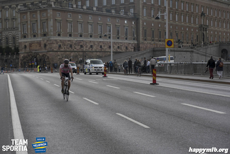 Bild från Velothon Stockholm 2015 - Slottet