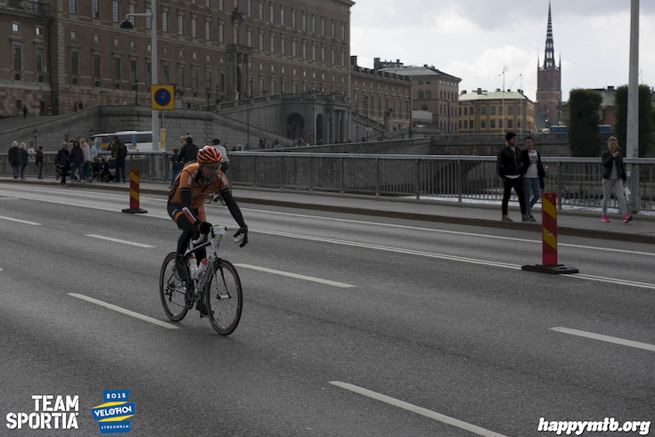 Bild från Velothon Stockholm 2015 - Slottet