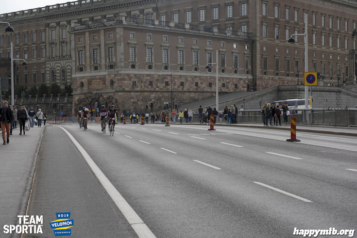 Bild från Velothon Stockholm 2015 - Slottet