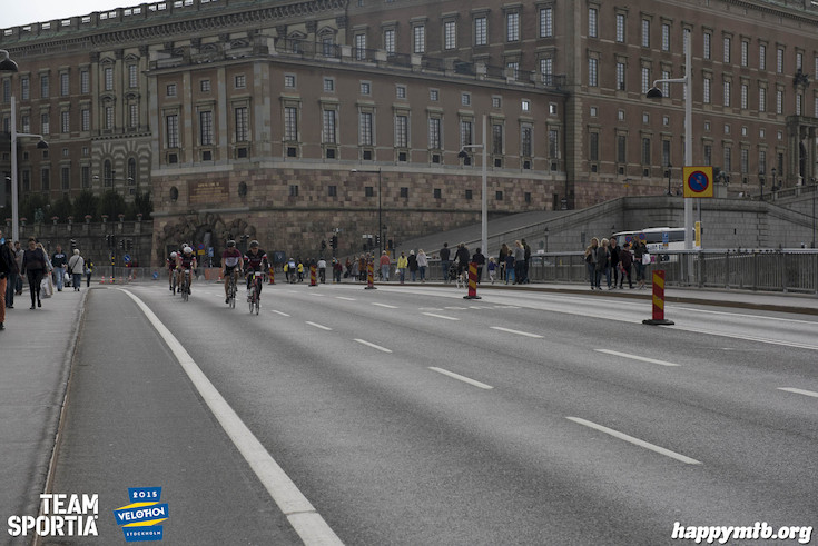 Bild från Velothon Stockholm 2015 - Slottet