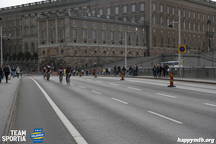 Bild från Velothon Stockholm 2015 - Slottet
