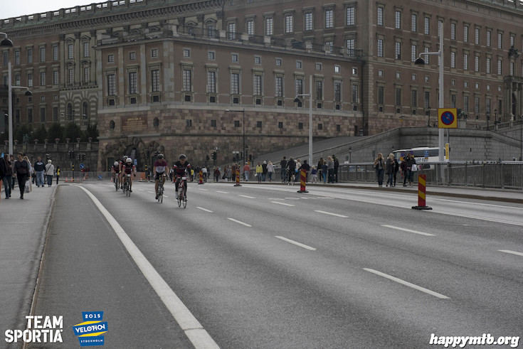 Bild från Velothon Stockholm 2015 - Slottet