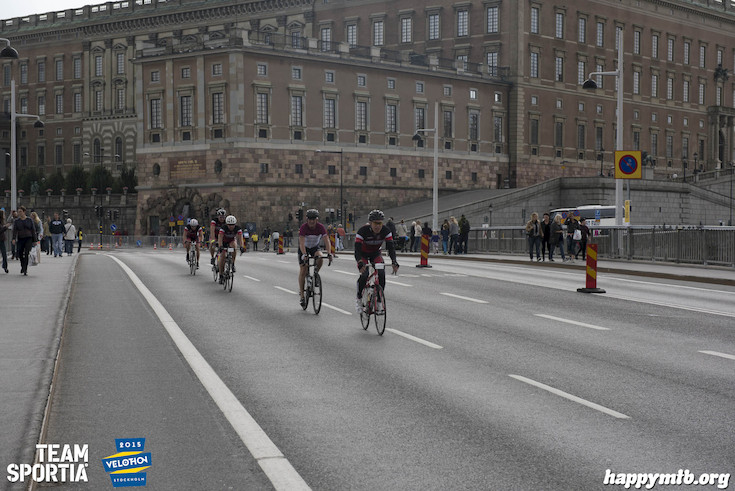 Bild från Velothon Stockholm 2015 - Slottet