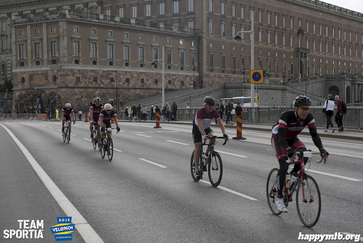 Bild från Velothon Stockholm 2015 - Slottet