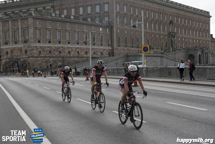 Bild från Velothon Stockholm 2015 - Slottet
