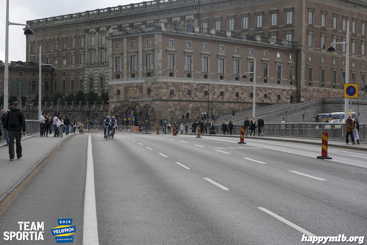 Bild från Velothon Stockholm 2015 - Slottet