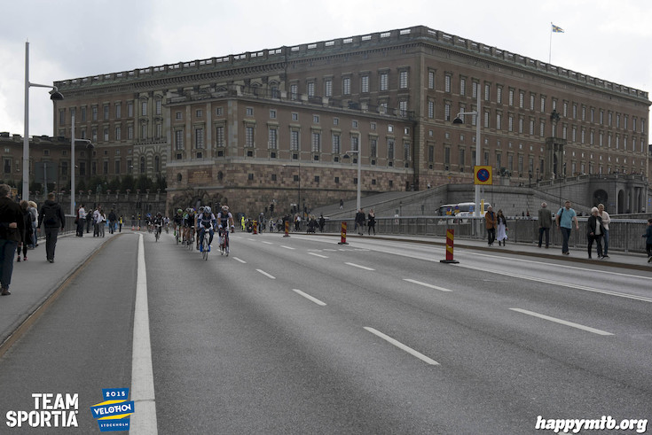 Bild från Velothon Stockholm 2015 - Slottet