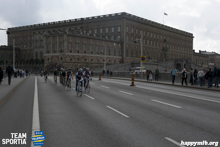 Bild från Velothon Stockholm 2015 - Slottet
