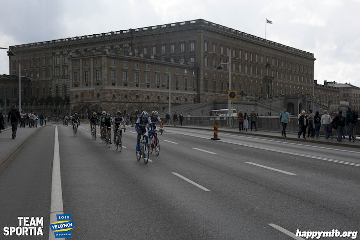 Bild från Velothon Stockholm 2015 - Slottet