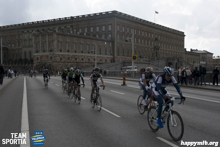 Bild från Velothon Stockholm 2015 - Slottet