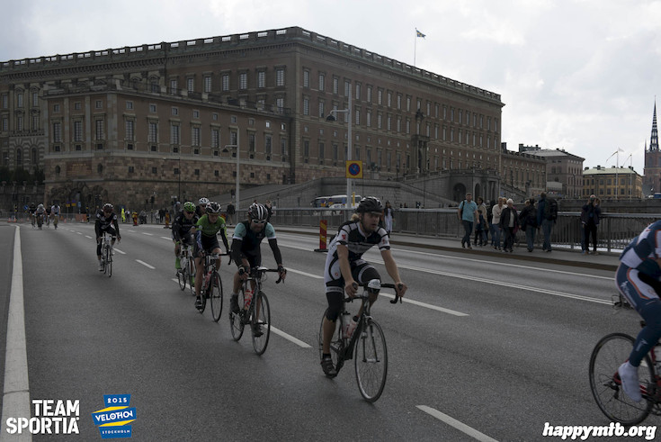 Bild från Velothon Stockholm 2015 - Slottet