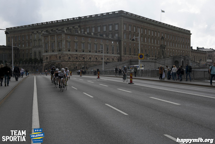Bild från Velothon Stockholm 2015 - Slottet