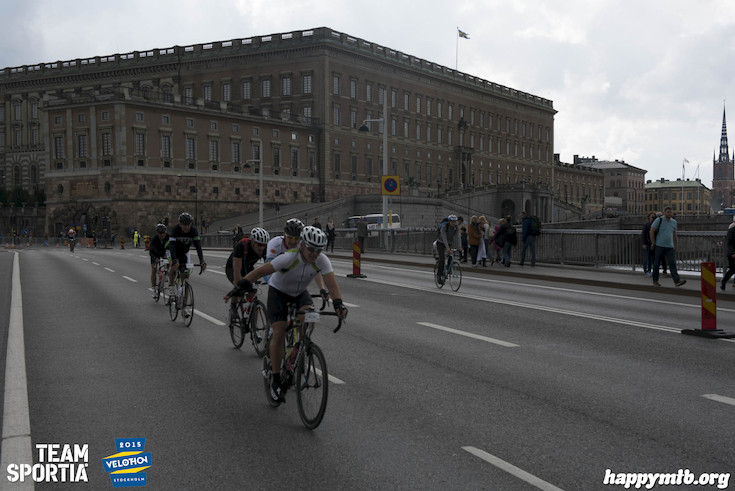 Bild från Velothon Stockholm 2015 - Slottet