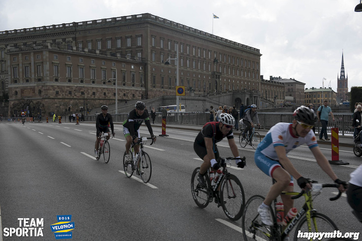Bild från Velothon Stockholm 2015 - Slottet