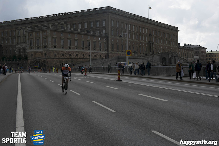 Bild från Velothon Stockholm 2015 - Slottet