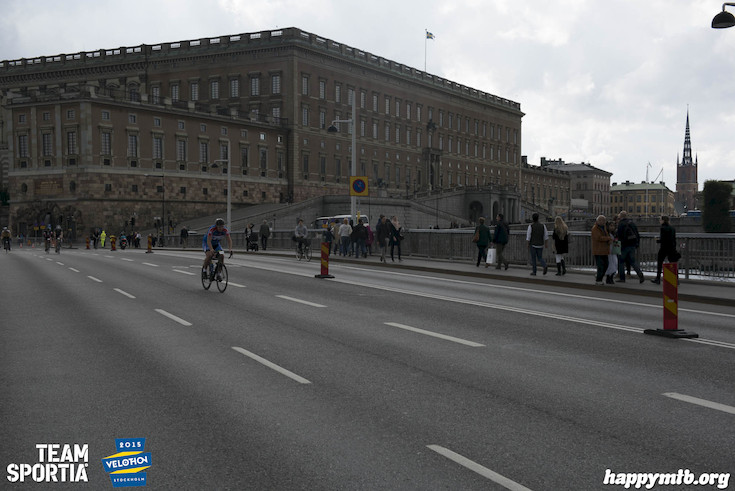 Bild från Velothon Stockholm 2015 - Slottet