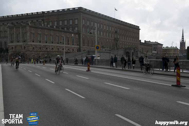 Bild från Velothon Stockholm 2015 - Slottet