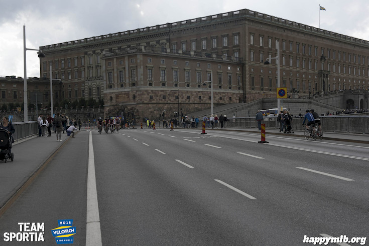 Bild från Velothon Stockholm 2015 - Slottet