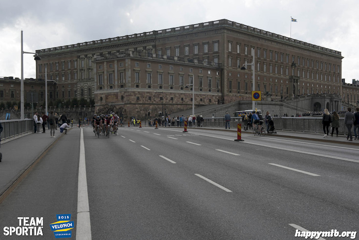 Bild från Velothon Stockholm 2015 - Slottet