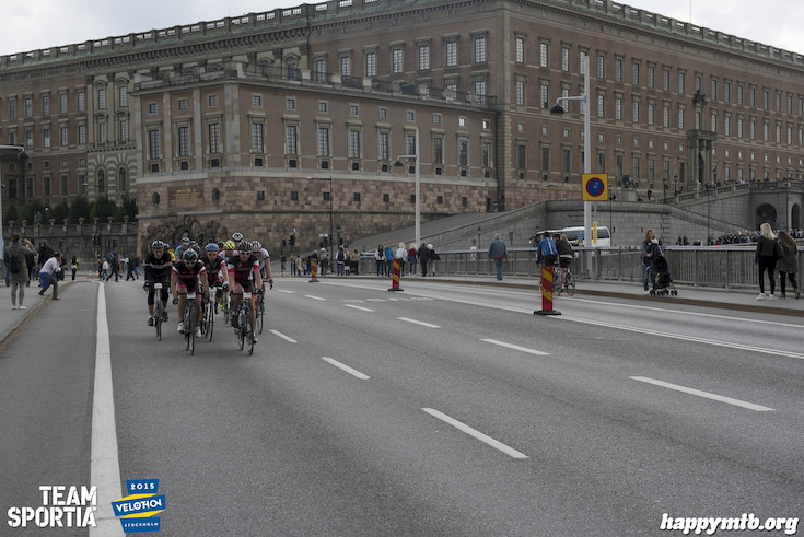 Bild från Velothon Stockholm 2015 - Slottet