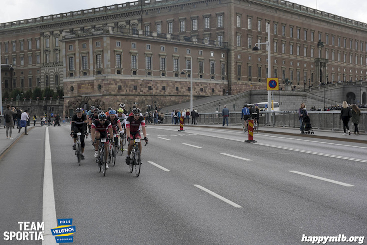 Bild från Velothon Stockholm 2015 - Slottet
