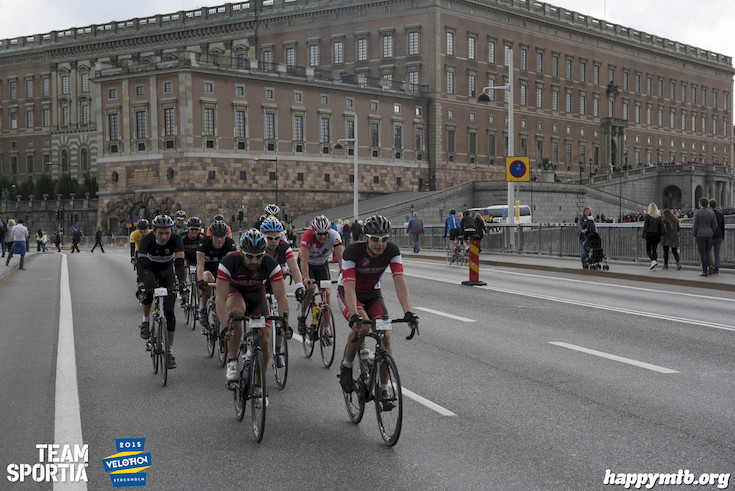 Bild från Velothon Stockholm 2015 - Slottet