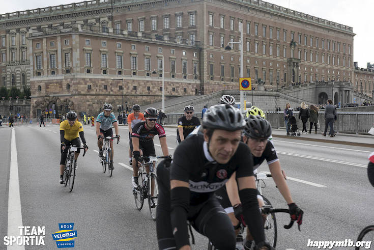 Bild från Velothon Stockholm 2015 - Slottet
