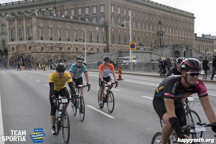 Bild från Velothon Stockholm 2015 - Slottet