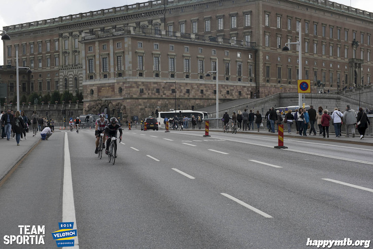 Bild från Velothon Stockholm 2015 - Slottet