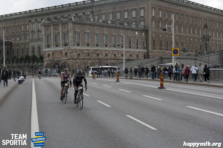 Bild från Velothon Stockholm 2015 - Slottet